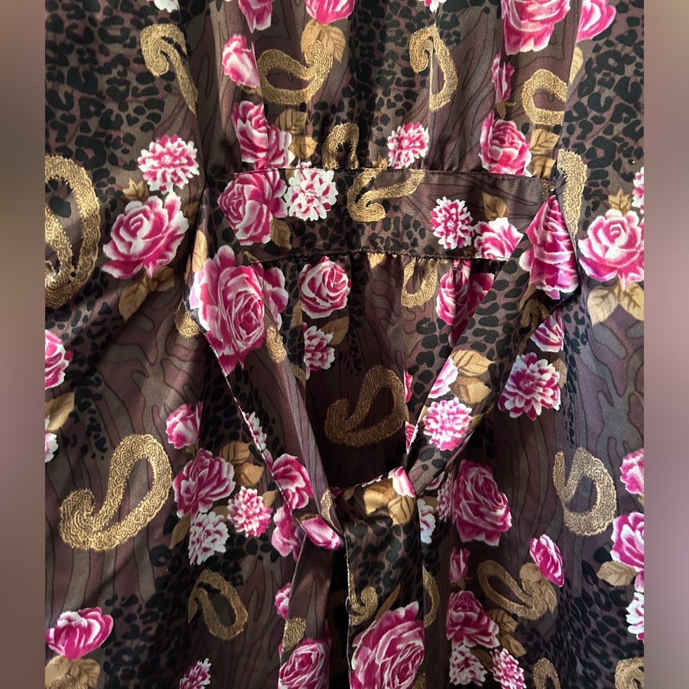 Cabernet Long Robe Size L - Picture 3 of 5